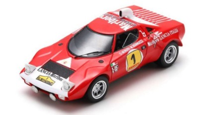 Immagine di LANCIA STRATOS HF N.1 RALLY COSTA DEL SOL 1972 S.MUNARI-M.MANNUCCI 1:43