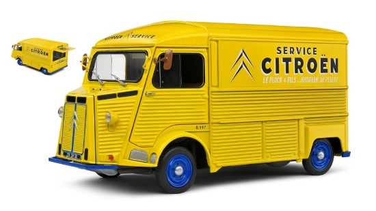 Immagine di CITROEN TYPE HY SERVICE CITROEN 1969 YELLOW 1:18