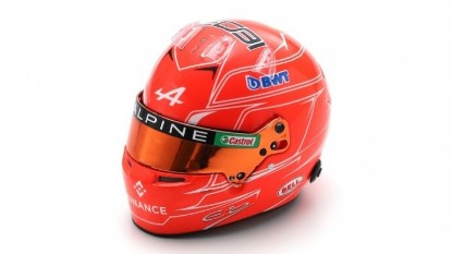Immagine di CASCO BWT ALPINE ESTEBAN OCON AZERBAIJAN GP 2023 1:5