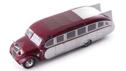 Immagine di OPEL BLITZ LUDEWIG AERO 1934 RED-SILVER 1:43