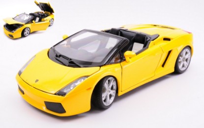 Immagine di LAMBORGHINI GALLARDO SPYDER 2006 YELLOW 1:18