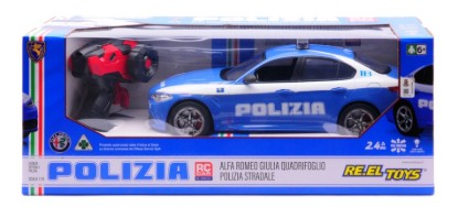 Immagine di ALFA ROMEO GIULIA POLIZIA RADIOCOMANDO 1:14