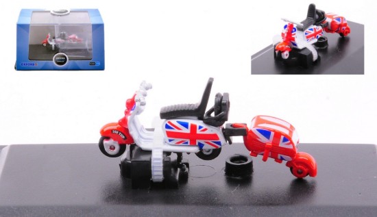 Immagine di SCOOTER & MOD POD UNION JACK 1:76