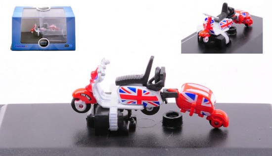 Immagine di SCOOTER & MOD POD UNION JACK 1:76