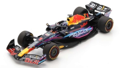 Immagine di RED BULL RB19 N.1 WINNER MIAMI GP 2023 MAX VERSTAPPEN 1:18