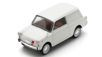 Immagine di AUTOBIANCHI BIANCHINA VAN "FURGONCINO" 1960 WHITE 1:18