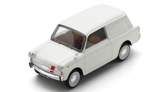 Immagine di AUTOBIANCHI BIANCHINA VAN "FURGONCINO" 1960 WHITE 1:18