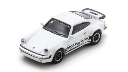 Immagine di PORSCHE 911 TURBO (930) WHITE (DIE CAST) 1:87