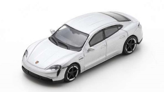 Immagine di PORSCHE TAYCAN TURBO S SILVER DIE CAST 1:87