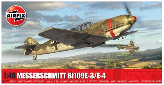 Immagine di MESSERSCHMITT Bf109E-3 E-4 KIT 1:48