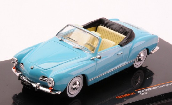 Immagine di VW KARMANN GHIA 1955 LIGHT BLUE 1:43