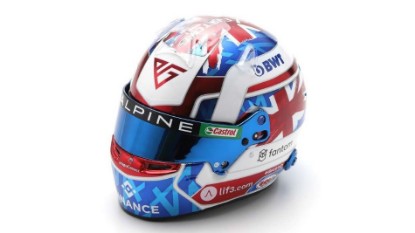 Immagine di CASCO BWT ALPINE PIERRE GASLY BRITISH GP 2023 1:5