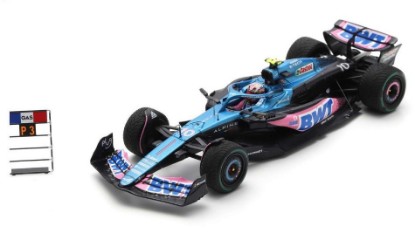 Immagine di ALPINE A523 N.10 3rd DUTCH GP 2023 PIERRE GASLY WITH PIT BOARD 1:43