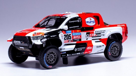 Immagine di TOYOTA GR DKR HILUX T N.205 RALLY DAKAR 2022 DE VILLIERS-MURPHY 1:43