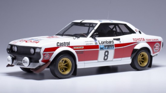 Immagine di TOYOTA CELICA 2000 GT N.8 RAC RALLY 1977 MIKKOLA-HERTZ 1:18
