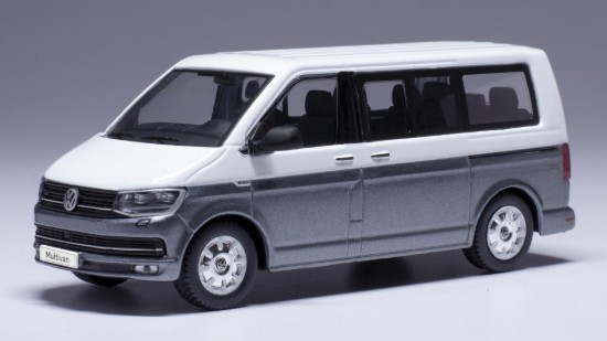 Immagine di VW T6 MULTIVAN 2017 WHITE/GREY 1:43