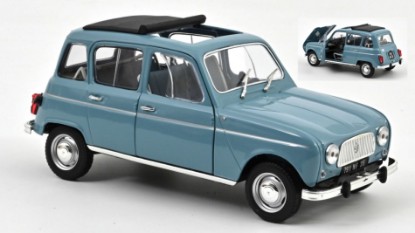 Immagine di RENAULT 4 L 1966 FRENCH BLUE 1:18
