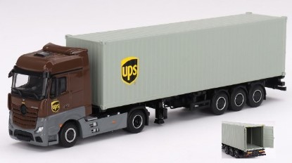 Immagine di MERCEDES ACTROS WITH 40' CONTAINER UPS EUROPE 2023 1:64