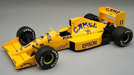 Immagine di LOTUS 101 N.11 BRAZILIAN GP 1989 N.PIQUET C/VETRINA 1:18