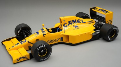 Immagine di LOTUS 102 N.12 ITALY GP 1990 M.DONNELLY C/VETRINA 1:18