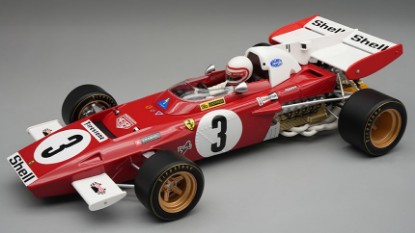 Immagine di FERRARI 312 B2 N.3 ZANDVOORT GP 1971 C.REGAZZONI C/VETRINA