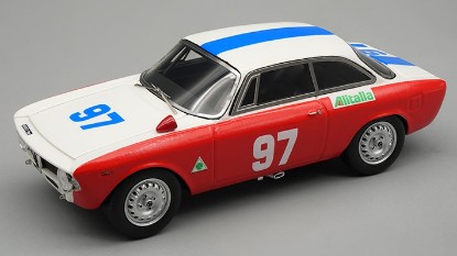 Immagine di ALFA ROMEO GIULIA 1600 SPRINT GTA N.97 TARGA FLOR.1971 RIZZO-ALONGI 1:43
