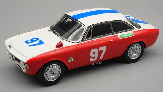Immagine di ALFA ROMEO GIULIA 1600 SPRINT GTA N.97 TARGA FLOR.1971 RIZZO-ALONGI 1:43