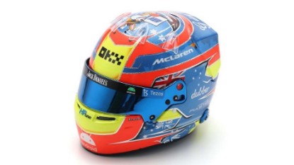 Immagine di CASCO OSCAR PIASTRI 2023 AUSTRALIAN GP MC LAREN TEAM 1:5