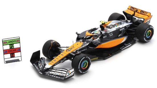 Immagine di MC LAREN MCL60 N.4 2nd BRITISH GP 2023 LANDO NORRIS W/PIT B.1:43