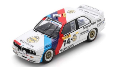 Immagine di BMW E30 M3 N.74 7th 24 H SPA 1988 LOHR-SCHMICKLER-BARTELS 1:43