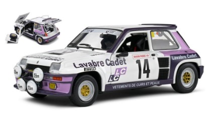Immagine di RENAULT R5 TURBO N.14 RALLY LYON CHARBONNIERES AURIOL/TUSSIOT 1:18