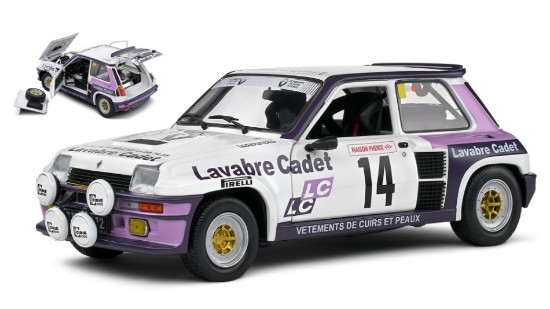 Immagine di RENAULT R5 TURBO N.14 RALLY LYON CHARBONNIERES AURIOL/TUSSIOT 1:18