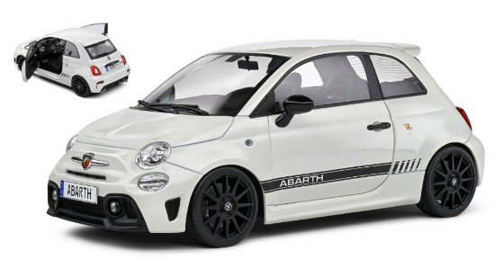 Immagine di FIAT NUOVA 500 ABARTH 595 2022 WHITE 1:18