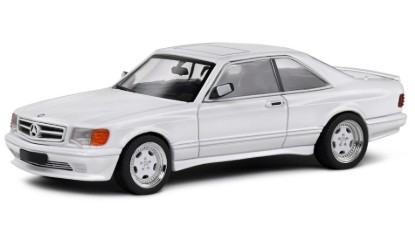 Immagine di MERCEDES S-CLASS 560SEC AMG (C126) WIDE BODY 1990 WHITE 1:43