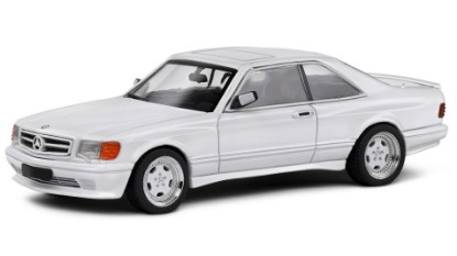 Immagine di MERCEDES S-CLASS 560SEC AMG (C126) WIDE BODY 1990 WHITE 1:43