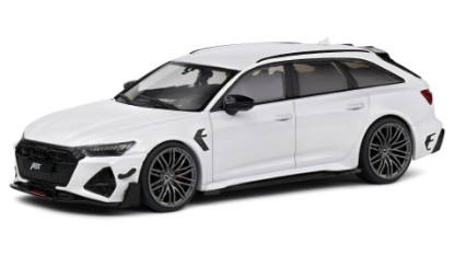 Immagine di AUDI A6 RS6-R ABT AVANT SW STATION WAGON 2021 WHITE 1:43