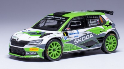 Immagine di SKODA FABIA RALLY2 E N.1 RALLY BOHEMIA 2021 KOPECKY-HLOUSEK 1:43