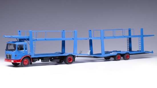 Immagine di MAN AUTOTRANSPORTER 1970 BLUE 1:43
