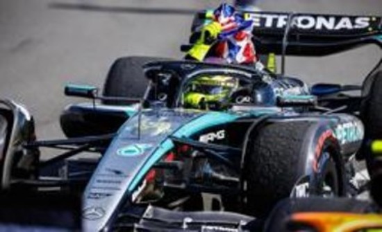 Immagine di MERCEDES W15 N.44 WINNER BRITAINS GP 2024 LEWIS HAMILTON 1:12