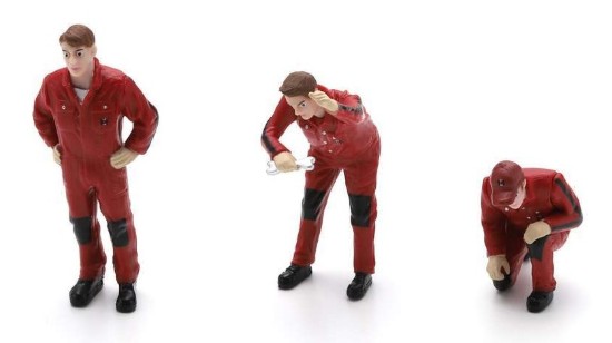 Immagine di SET 3 MECCANICI IHC PLASTICA 1:32
