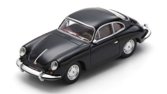 Immagine di PORSCHE 356 CARRERA 2 BLACK DIE CAST 1:64