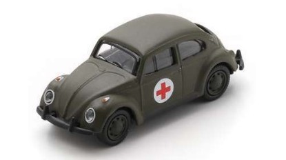 Immagine di VW BEETLE UNITA' MEDICA MILITARE TEDESCA DIE CAST 1:87