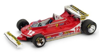 Immagine di FERRARI 312 T4 GILLES VILLENEUVE 1979 N.12 MONACO GP 1:43