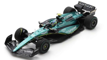 Immagine di ASTON MARTIN AMR23 N.14 2nd MONACO GP 2023 FERNANDO ALONSO 1:18