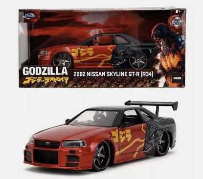 Immagine di NISSAN SKYLINE GTR 2002 "GODZILLA" JAPANESE GRAPHICS 1:24
