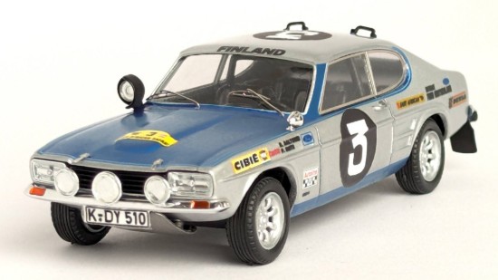 Immagine di FORD CAPRI 2600 N.3 EAST AFRICAN SAFARI 1970 AALTONEN-HUTH 1:43