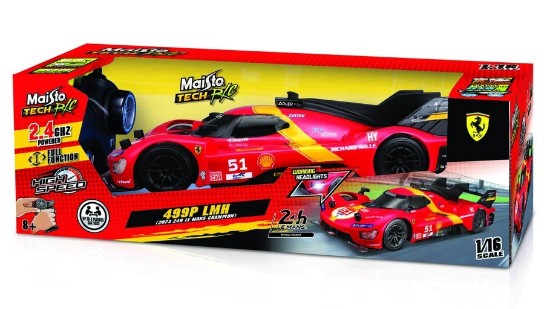 Immagine di FERRARI 499P N.51 WINNER 24 H LE MANS 2023 RADIOCOMANDO 1:16