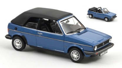 Immagine di VW GOLF CABRIOLET 1981 MONACO BLUE 1:43