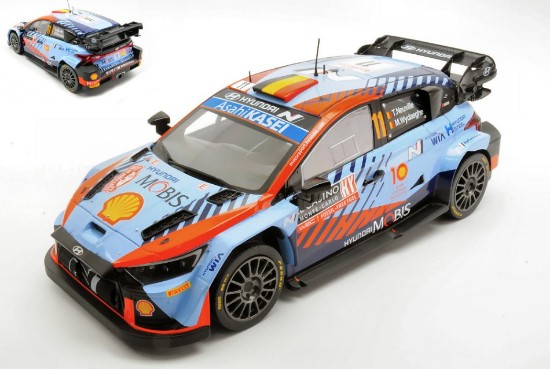 Immagine di HYUNDAY i20 N WRC N.11 RALLY MONTE CARLO 2024 NEUVILLE-WYDAEGHE 1:18
