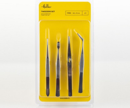 Immagine di PINZETTE TWEEZERS SET (4 PIECES)